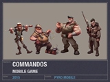zber z hry Commandos Mobile